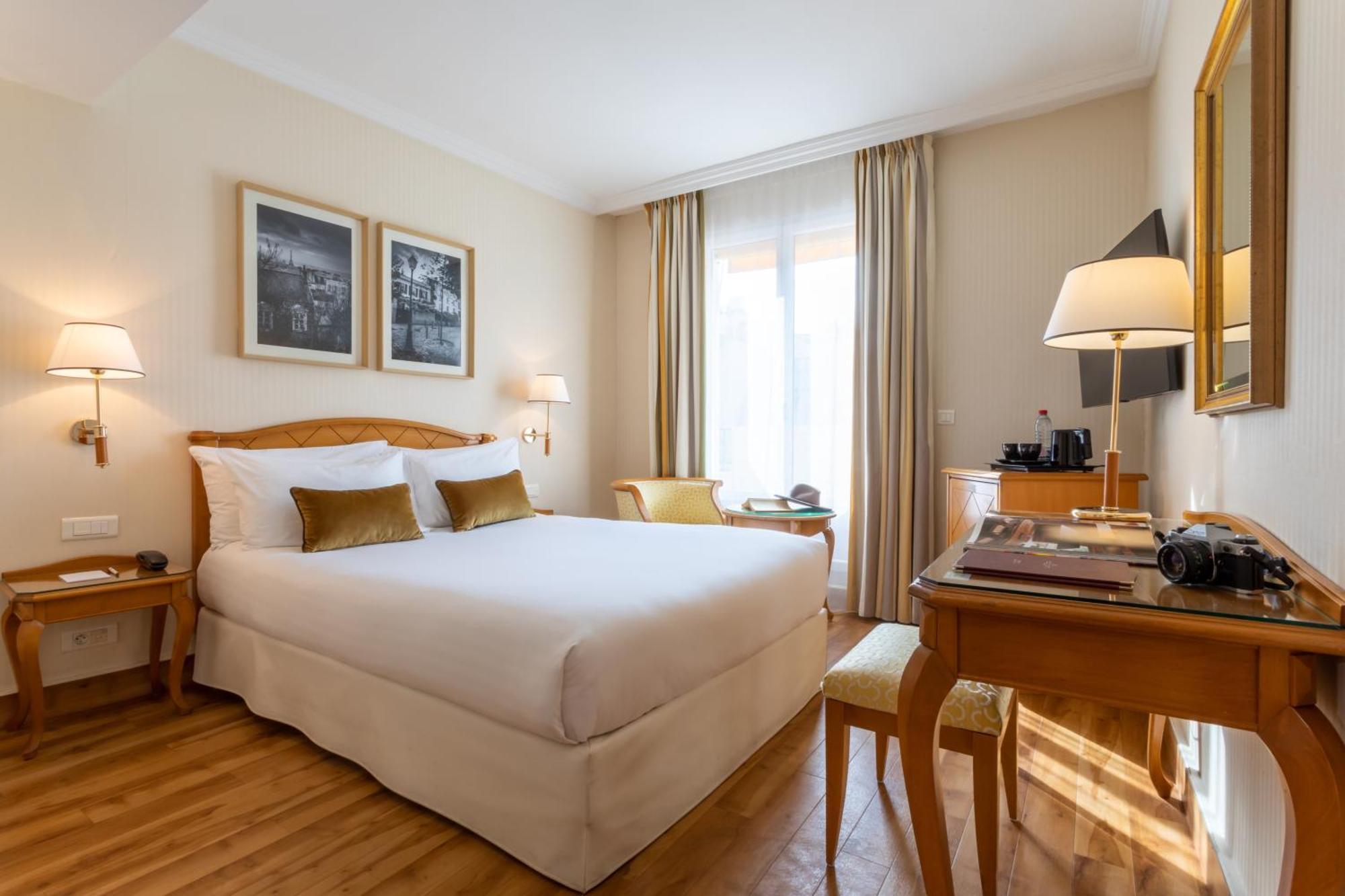 Hotel Etats Unis Opera París Habitación foto